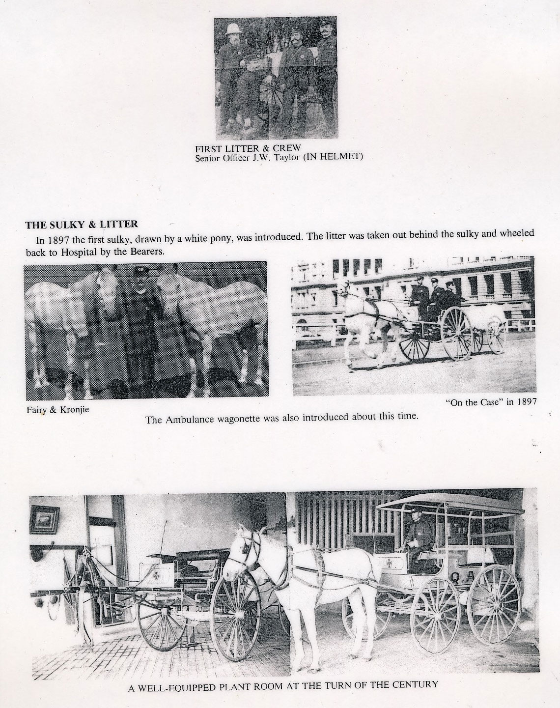 History of Transport The Gap Historical Society